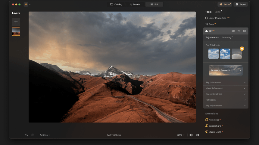 Luminar Neo - Easy Photo Editor | Software for Mac & PC(15)