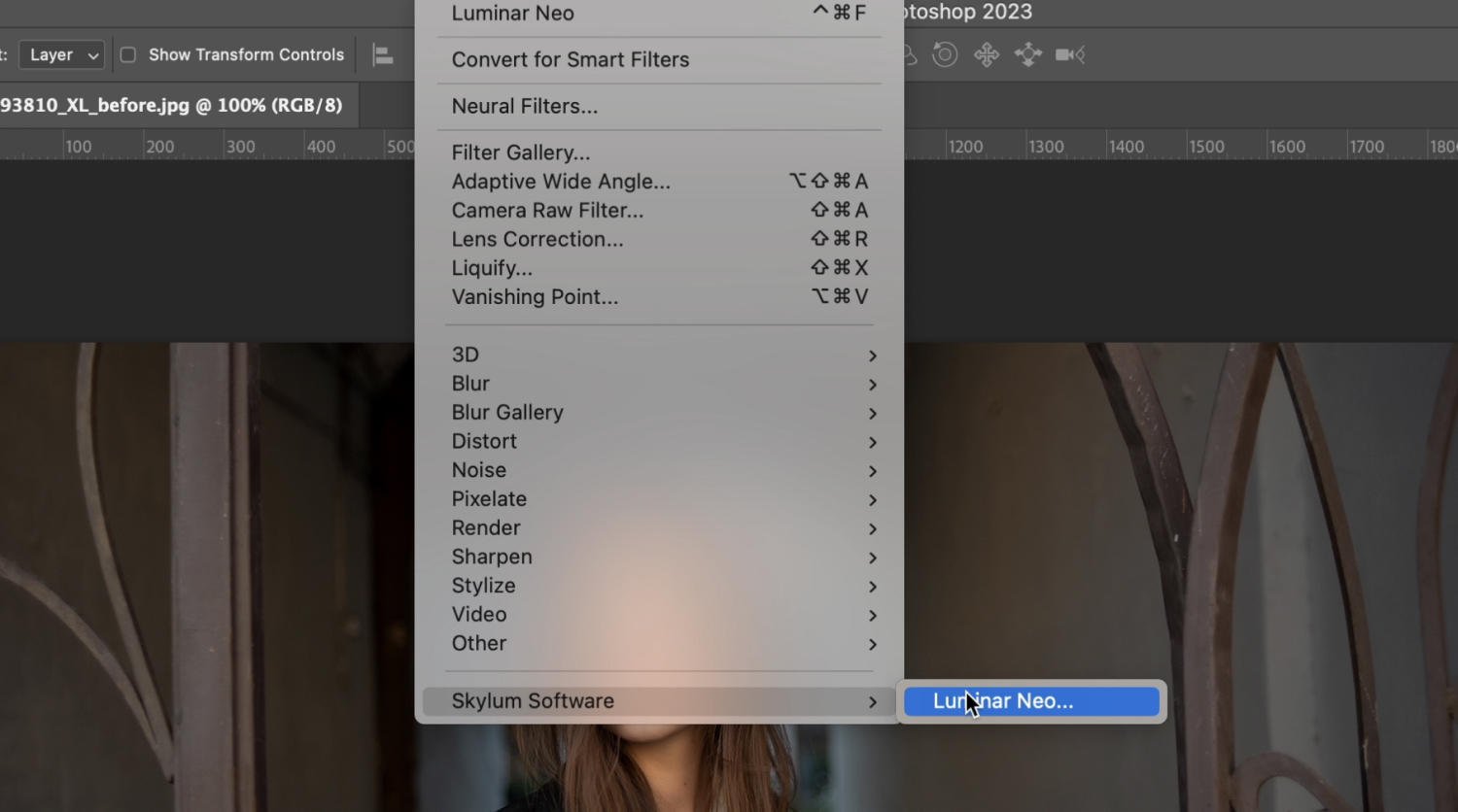 Impara l'editing fotografico con il plugin di Luminar Neo per Photoshop: migliora la tua esperienza con Photoshop | Skylum(16)
