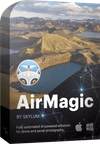Seja o primeiro a fazer a tentar do AirMagic, o primeiro aprimoramento totalmente automatizado de drones do mundo.(39)