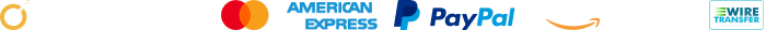 Norton, Visa, Mastercard, American Express, PayPal, Amazon Pay, Wire Transfer