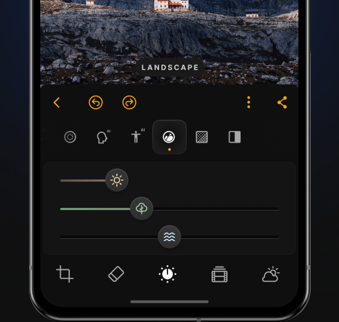Android 写真編集アプリLuminar：Android向け AI画像編集アプリ(12)