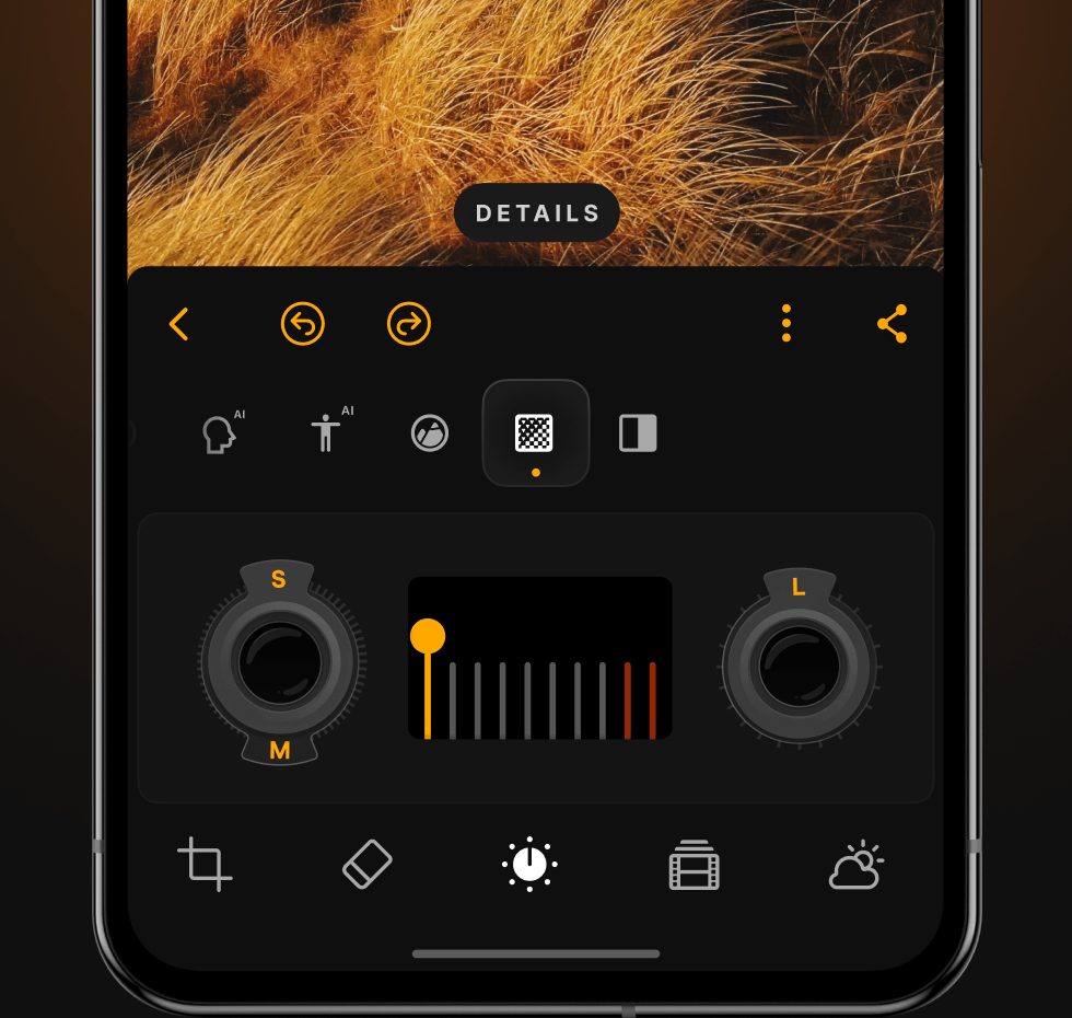 Editor fotografií Luminar pro Android: Aplikace pro úpravu obrázků s umělou inteligencí pro Android(19)