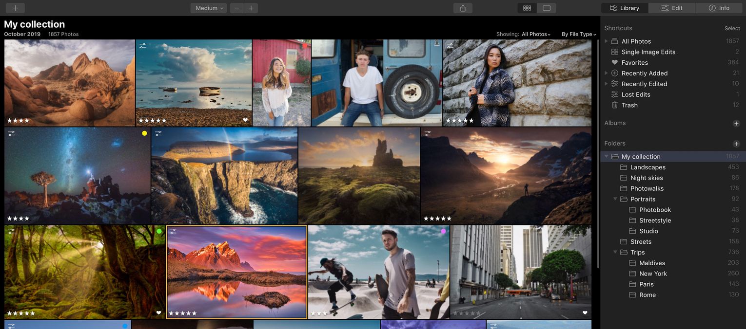Luminar-Fotobewerking