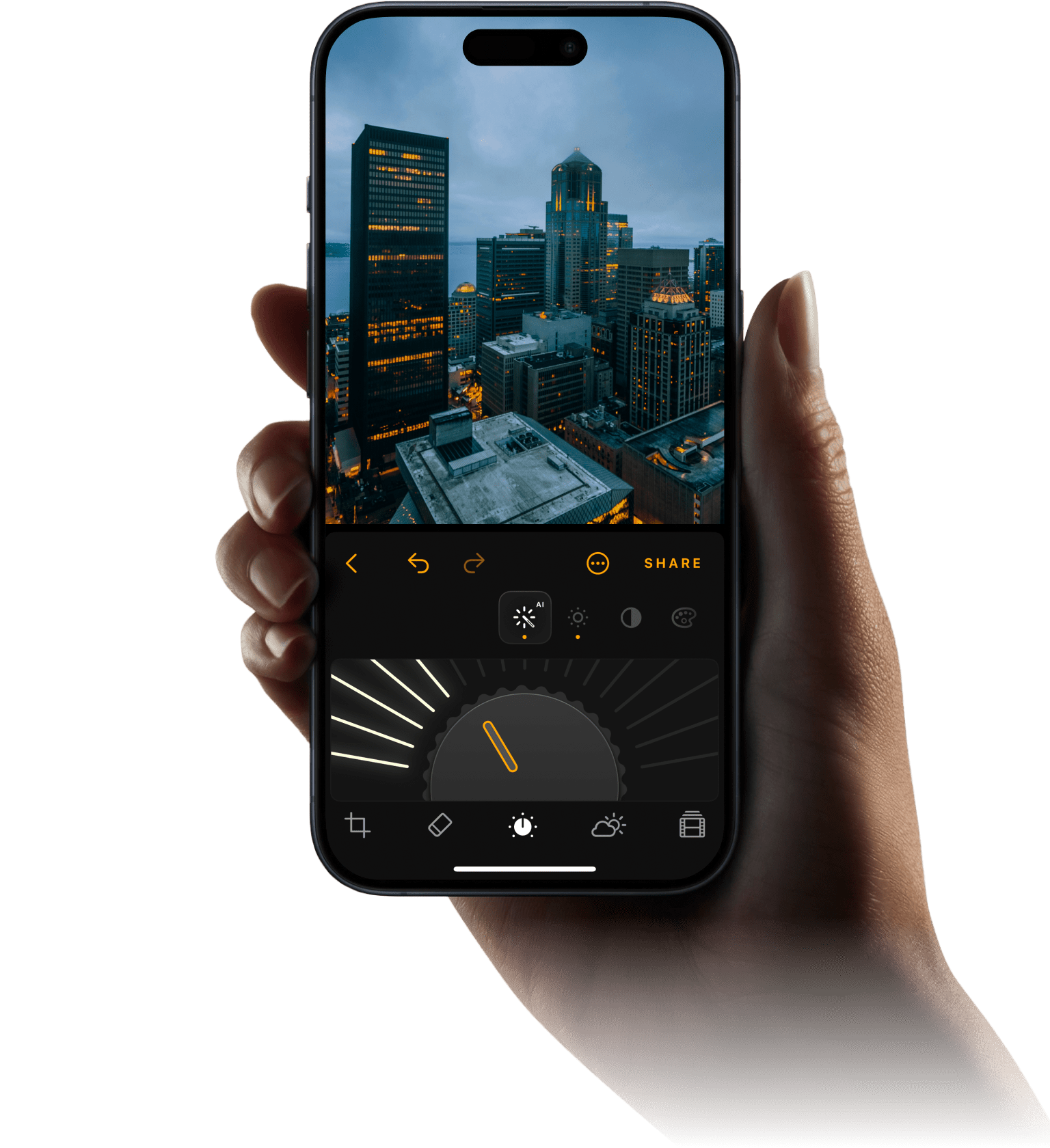 Iphone 写真編集ソフト Luminar：AI画像編集アプリ(2)