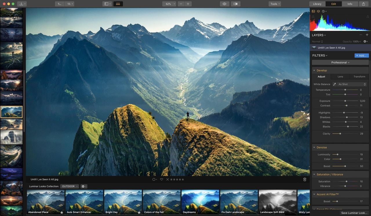 Éditeur photo Luminar - Le meilleur logiciel d'édition photo pour Mac et PC  | Skylum